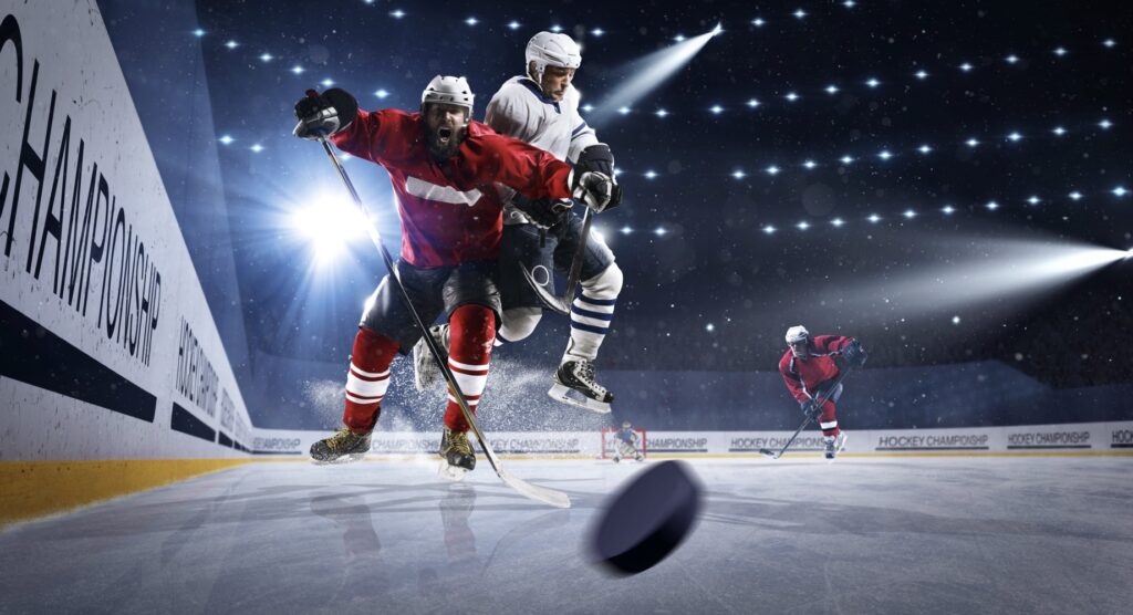 Onlinespel på hockeymatcher