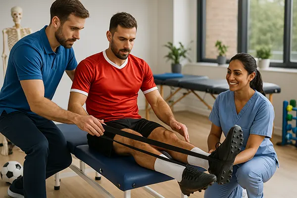 Physiotherapie nach Verletzung