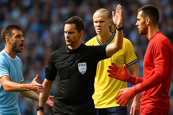 Temporary dismissal in football