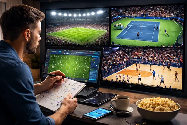 Titta sport analytiskt