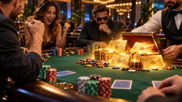Online pokerturnering med knockout